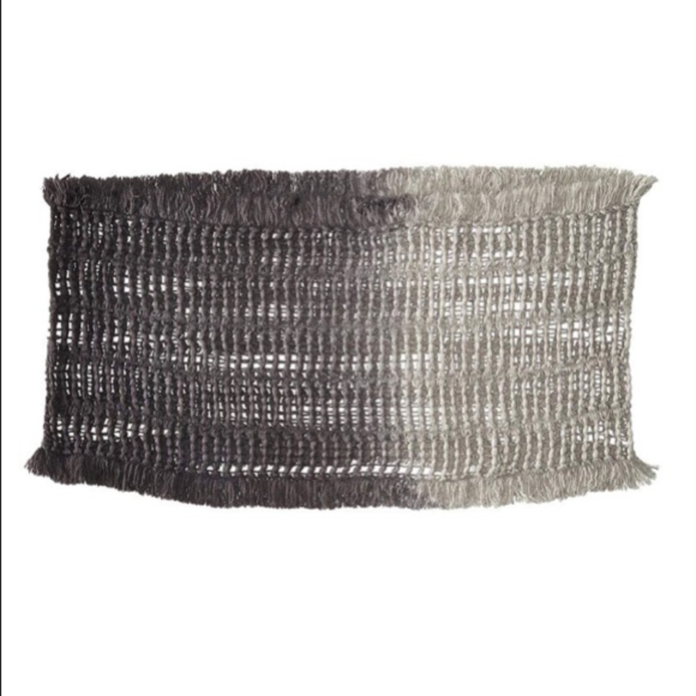steve madden // ombré fringed infinity knit scarf - Picture 4 of 5
